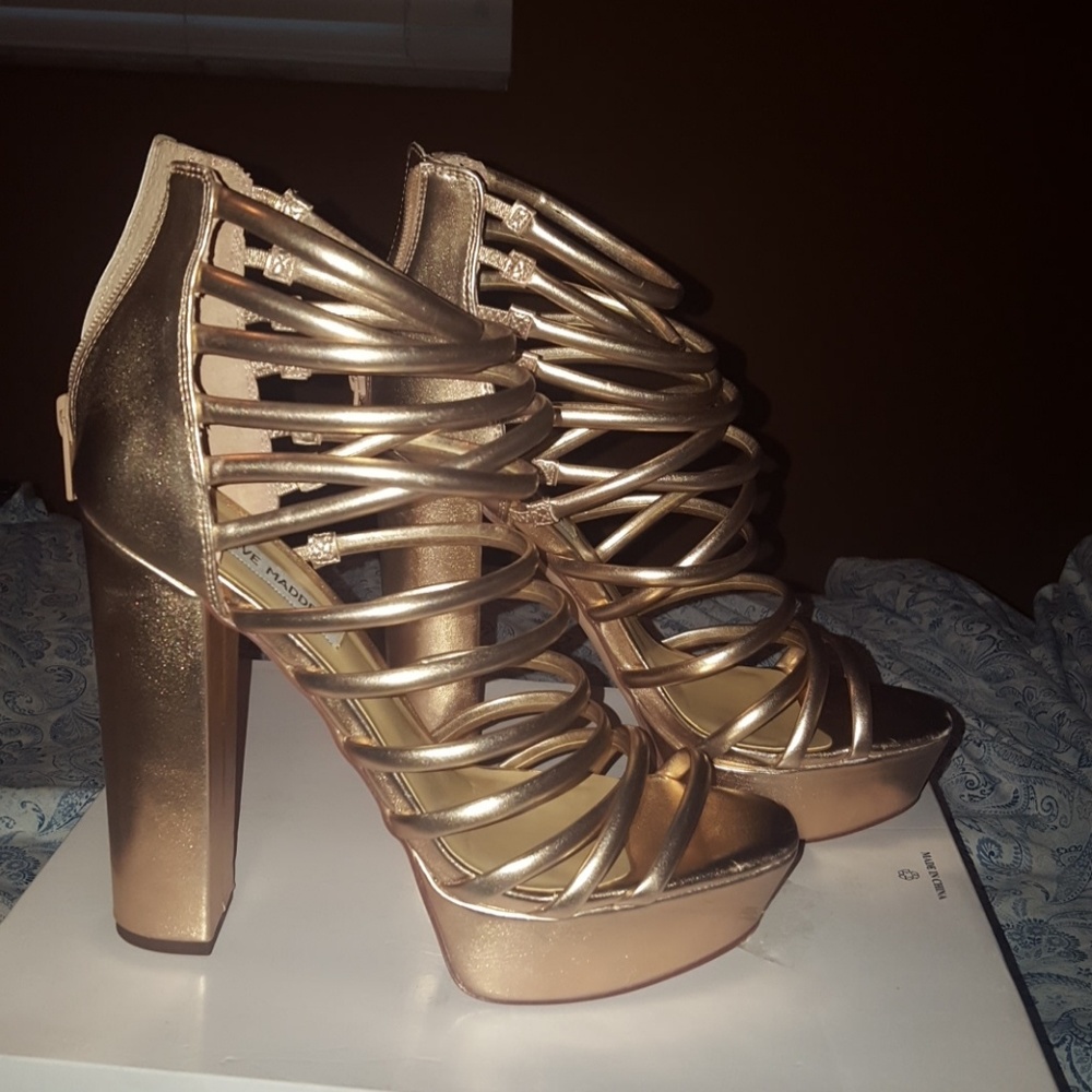 Rose gold Steve Madden Liana